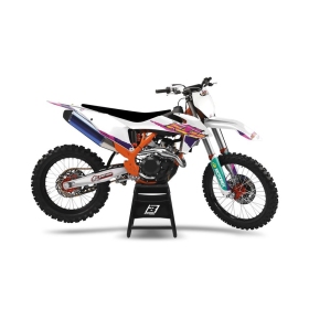 BLACKBIRD Retro pilnas grafikos rinkinys - KTM EXC/SX-SX-SXF