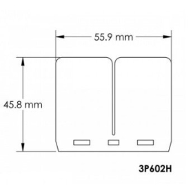 SPARE REEDS FOR REED VALVE YAMAHA YZ125, TM RACING MX/ EN125, SUZUKI RM125, KTM EXC/ SX250-300, HUSQVARNA WR/ TC/ CR125-300, HUSABERG TE250, HONDA CR250R, HM MOTARD/ CRE125-250, GAS GAS MC/ ENDU