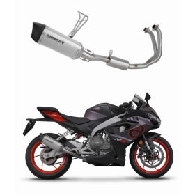 Aprilia RS 457 2024 Full Exhaust System Titanium HP6 + dB killer