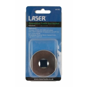 LASER TOOLS Swingarm Castle Nut Socket Kawasaki