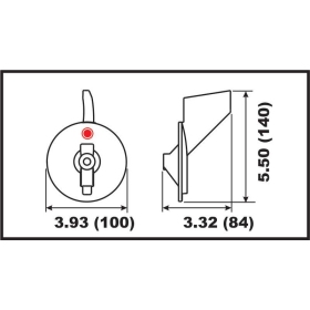 Perf anods Trim Tab Yamaha 150-225HP