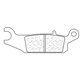 CL BRAKES ATV 1194ATV1 Sintered Metal Brake pads YAMAHA YFM 550-700 07-16