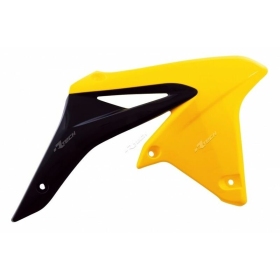 RACETECH Radiator Cover Suzuki RM-Z 250cc 10-18 Yellow/ Black