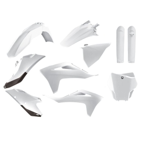 Polisport plastic kit GasGas MCF (2021-2023) White