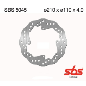 Sbs Rear Brakedisc 5045 Standard HUSQVARNA / KTM