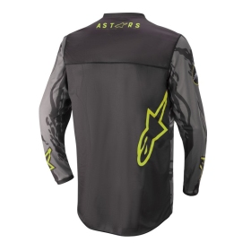 Alpinestars off road marškinėliai Racer Tactical Juoda/Pilka