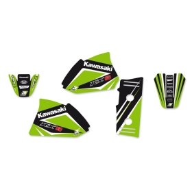 BLACKBIRD Dream Graphic 4 pilnas grafikos rinkinys Kawasaki KX60