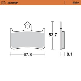 Moto-Master Brakepads Honda