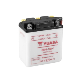 YUASA Battery Conventional without Acid Pack - 6N6-3B-1 6V 6.3Ah