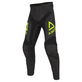 AMOQ Ascent V2 Motocross Pants Black / HiVis