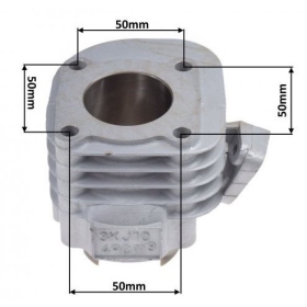 Cylinder kit MAXTUNED MINARELLI HORIZONTAL AC 50cc / Ø40 / PIN Ø10