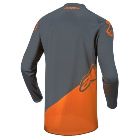 Alpinestars marškinėliai Racer Supermatic Pilka/Oranžinė