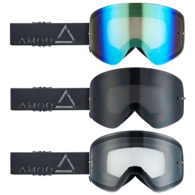 AMOQ Vision Magnetic Blackout Motocross / Snow Goggles