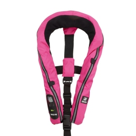 Baltic Compact 100 auto inflatable lifejacket pink 30-110kg