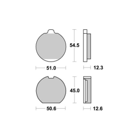 Sbs Brakepads 514LF Ceramic KAWASAKI