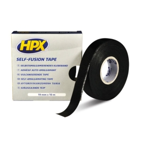 HPX savaime susiliejanti juosta juoda 19 mm x 10 m