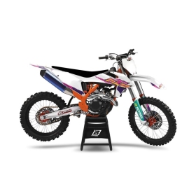 BLACKBIRD Retro grafinis rinkinys - KTM EXC/SX-SX-SXF