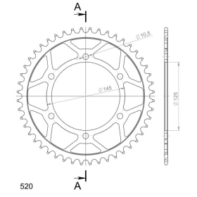 Supersprox / JT Rear sprocket 855.46