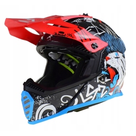 LS2 MX437 FAST II MINI STARMAW motocross helmet for kids