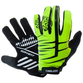 Timeless X-fighter Textile gloves black / yellow