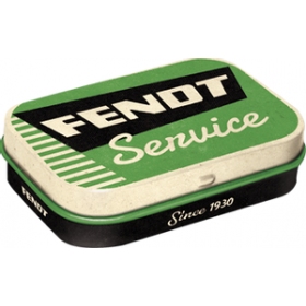 Box of mint sweets FENDT SERVICE 62x41x18mm 4pcs.