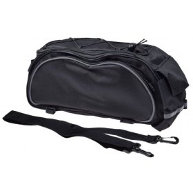 Universal bicycle rear rack bag black 9L