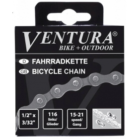 Bicycle chain VENTURA 6 gears 116 links