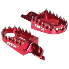 RFX Pro Footrests HONDA CRF / CR 125-450cc 2002-2024 Red