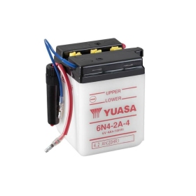 YUASA Battery Conventional without Acid Pack - 6N4-2A-4 6V 4.2Ah