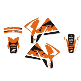 BLACKBIRD Dream Graphic 4 Graphic Kit KTM EXC/SXS/SX 125-540CC 1998-2000