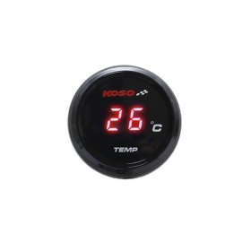 KOSO i-GEAR Water Temperature Meter Red Display