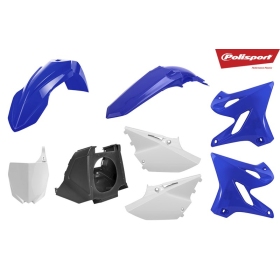 Polisport plastikų komplektas YZ125 / 250 2002-2017 Mėlyna / Balta / Juoda