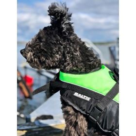 Baltic Mascot pet buoyancy aid vest green / black