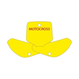 BLACKBIRD Plate Stickers Kawasaki KX65 2000-2021