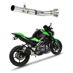 Kawasaki Z 900 A2 2017 - 2019 Decat Racing Down Pipe Mid pipe