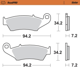 Moto-Master Brakepads Honda/ Kawasaki/ Suzuki