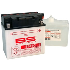 BS BATTERY Battery High performance with Acid Pack - BB16CL-B 12V 20AH