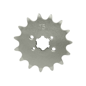 Tec-X Front sprocket DERBI SENDA/ GPR/ GILERA RCR/ SMT/ APRILIA RS/ RX/ SX 50cc D50B0 / EBE050 15 teeth