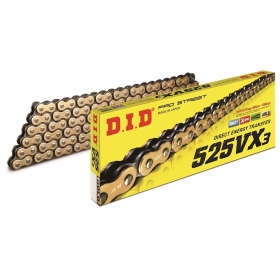 Chain DID525VX3G&B Reinforced Gold