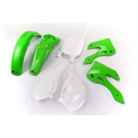 UFO Plastic kit Kawasaki KX125 / 250 green / white