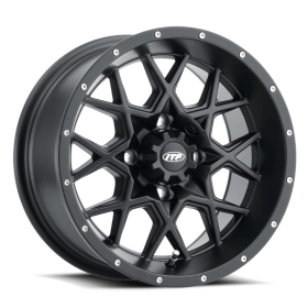 Wheel ITP Hurricane 17x7 4/110 5+2 Matte Black