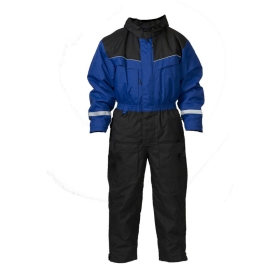 Snow People Safari coverall blue / black