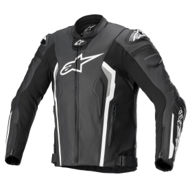 Alpinestars Missile v2 Leather jacket Black / White