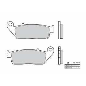 BREMBO Street Carbon Ceramic Brake pads ​​​​​​​HONDA CB / CBR / CMX / CTX / NC / VT / XL 300-750cc 1994-2024