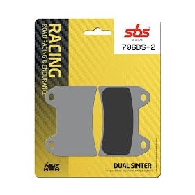 Sbs Brakepads 706DS-2 Dual Sinter 2 APRILIA / BENELLI / BMW / CAGIVA / DUCATI / KTM / MOTO GUZZI / VICTORY