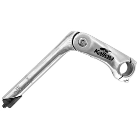 UNO 0°/ 60° Bicycle Handlebar Stem Adjustable Grade - 100mm Silver