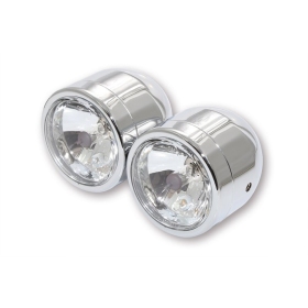 SHIN YO Double Spotlight Chrome-plated 2x H4 55/60