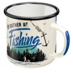Cup RATHER BE FISHING 360ml