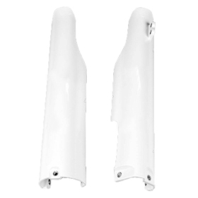 UFO Fork slide protectors Yamaha YZ / YZF / WR white