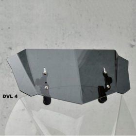 DVL-4 MOTOSHIELDS Universalus Stiklas / Deflektorius 330x160 MM